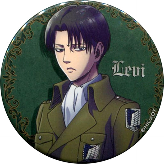 Levi Ackerman Attack on Titan Chara Badge Collection Anime Original Art Exhibition Animation Gallery Limited [USED]