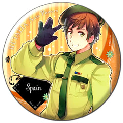Hetalia: Axis Powers Spain BIG Can Badge Buttons [USED]