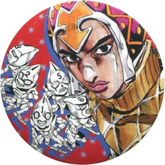 JoJo's Bizarre Adventure Part 5: Golden Wind Guido Mista Collection Can Badge Hirohiko Araki Original Art Exhibition JOJO Ripple of Adventure Limited Buttons [USED]