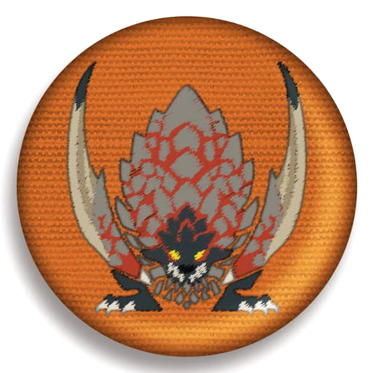Monster Hunter: World Bazelgeuse Monster Icon Embroidery Can Badge Collection Buttons [USED]