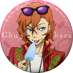 Bungo Stray Dogs Chuya Nakahara Secret Can Badge Summering Ver. Armed Detective Agency Sales Department Marui Branch Limited Buttons [USED]