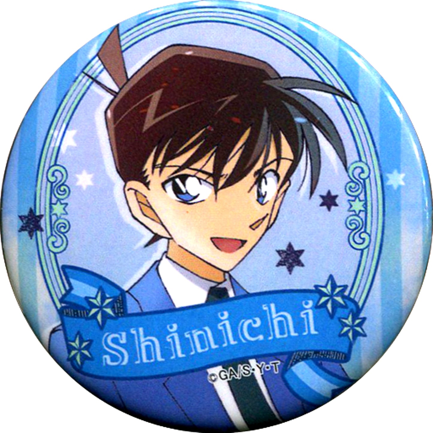 Shinichi Kudo Detective Conan Trading Button [USED]
