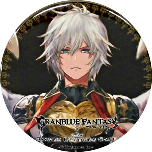 Granblue Fantasy Lucifel Trading Can Badge Tower Records Cafe Limited Buttons [USED]