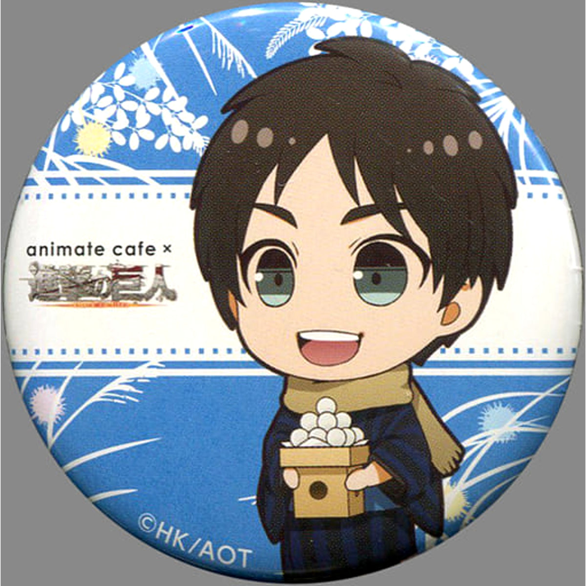 Attack on Titan Season 3 Ellen Yeager Trading Can Badge Group A animate cafe Limited Buttons [USED]