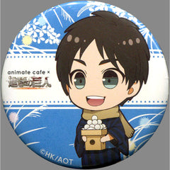 Attack on Titan Season 3 Ellen Yeager Trading Can Badge Group A animate cafe Limited Buttons [USED]