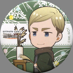 Attack on Titan Season 3 Erwin Smith Trading Can Badge Group B animate cafe Limited Buttons [USED]