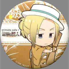 Attack on Titan Season 3 Annie Leonhart Trading Can Badge Group B animate cafe Limited Buttons [USED]