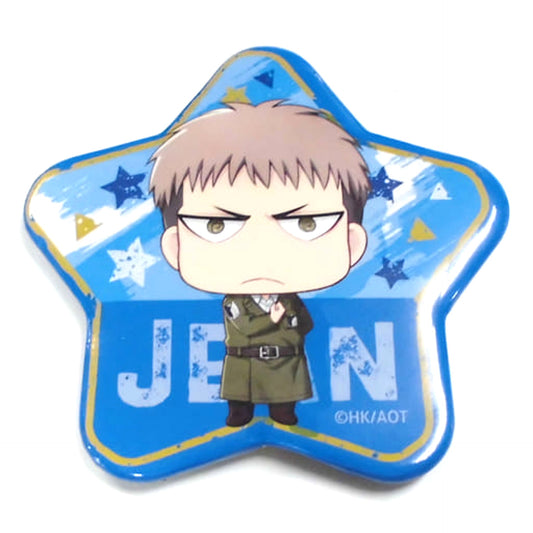 Attack on Titan Jean Kirstein Trading Star Can Badge Buttons [USED]