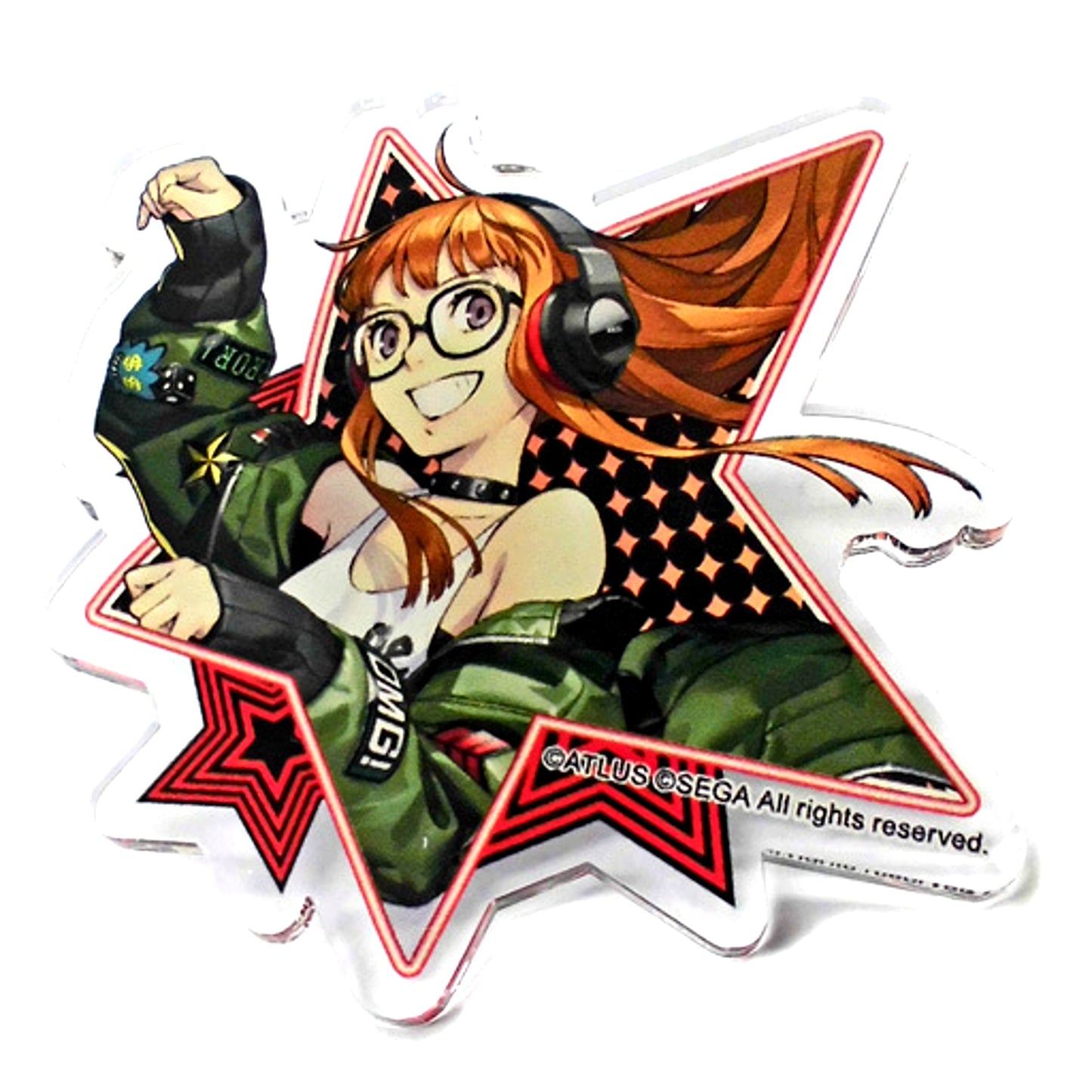 Futaba Sakura Persona 5 Dancing in Starlight Acrylic Button [USED]