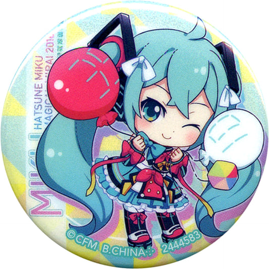 VOCALOID Hatsune Miku A Assort Can Badge Magical Mirai 2018 Limited Prize C Buttons [USED]