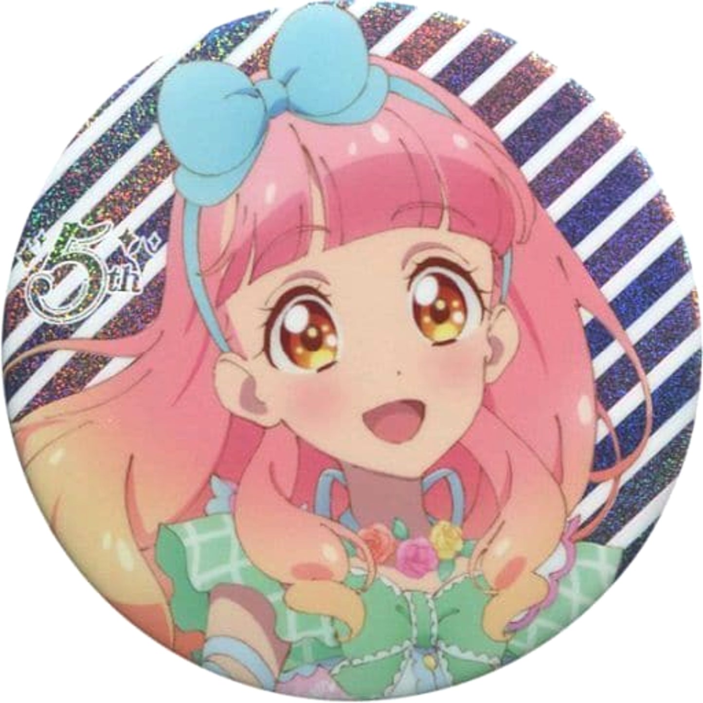 Aine Yuki Aikatsu! Series Glitter Button 5th Festival!! Limited [USED]