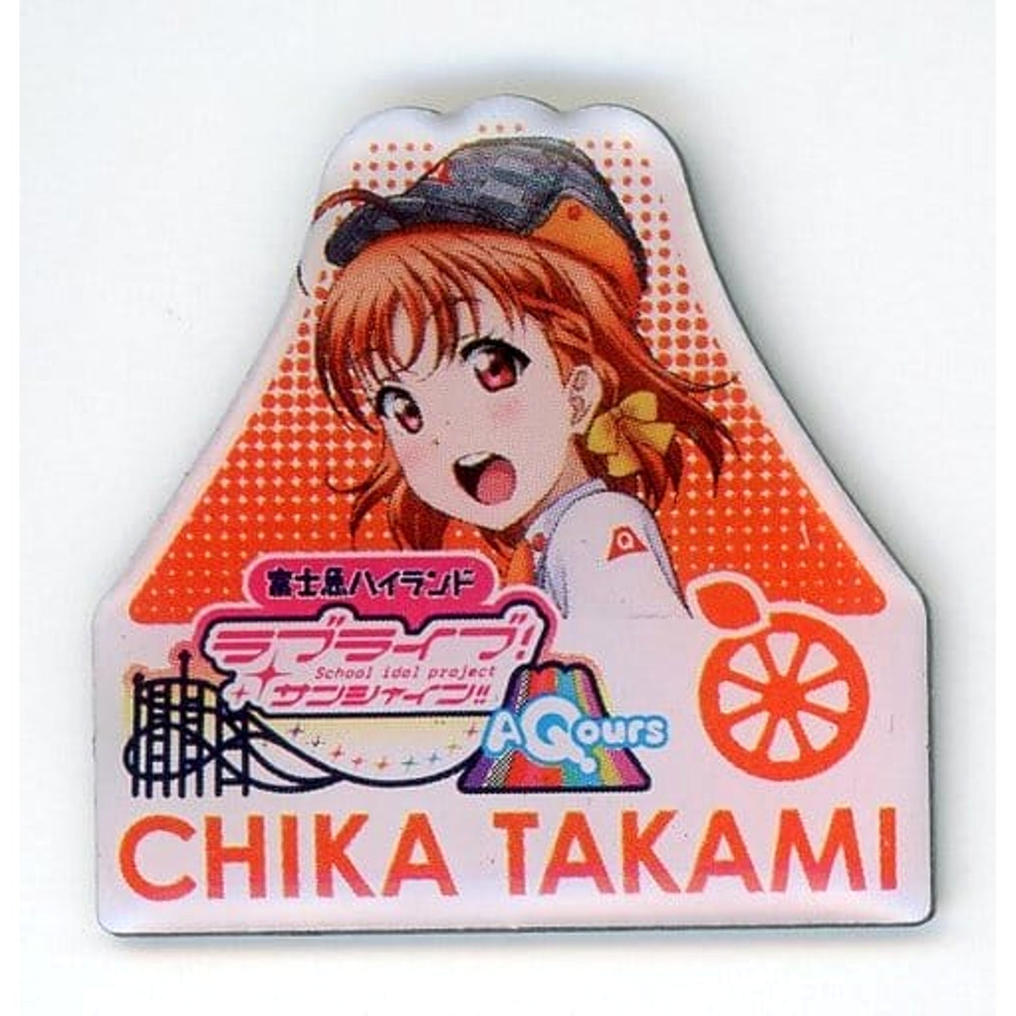 Chika Takami Love Live! Sunshine!! Original Pins Fuji-Q Highland Limited [USED]