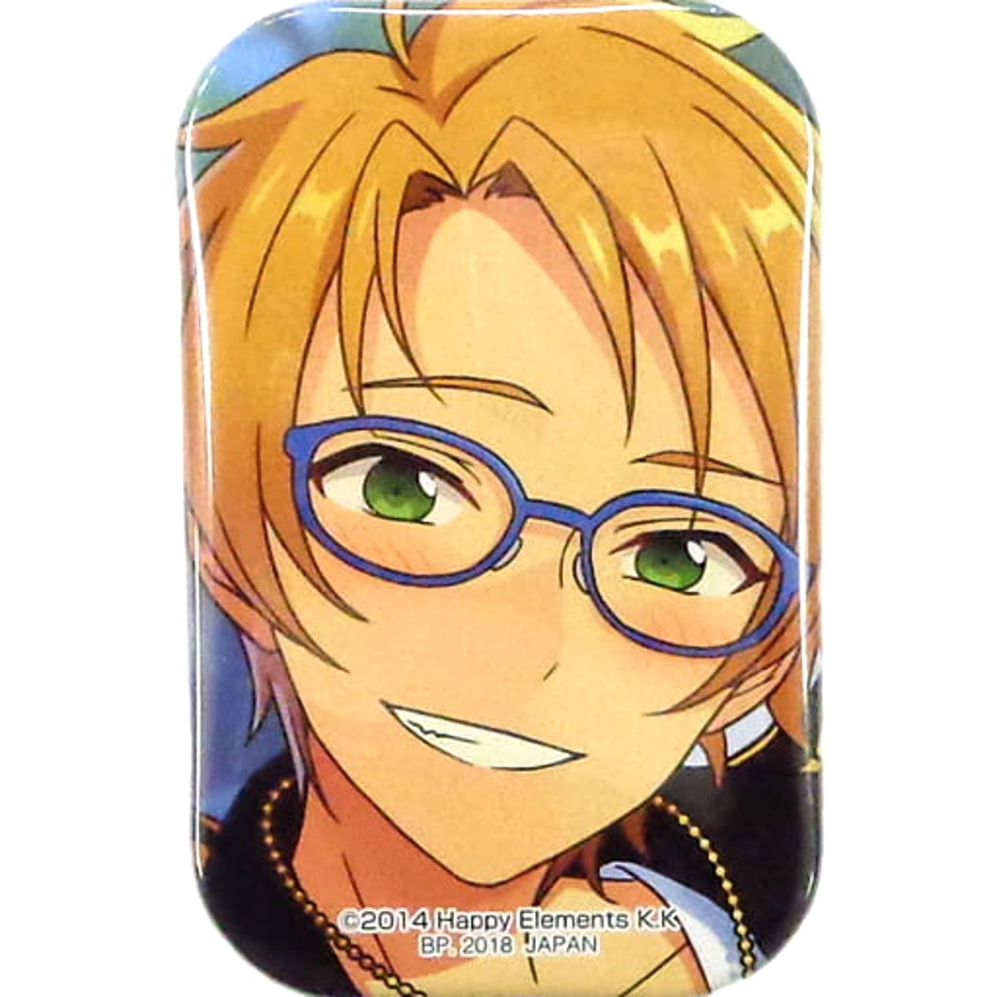Makoto Yuuki Ensemble Stars! Square Button Amusement Ichiban Cafe & Ice Vol.1 Limited Drink Set / Ice Set Order Privilege [USED]
