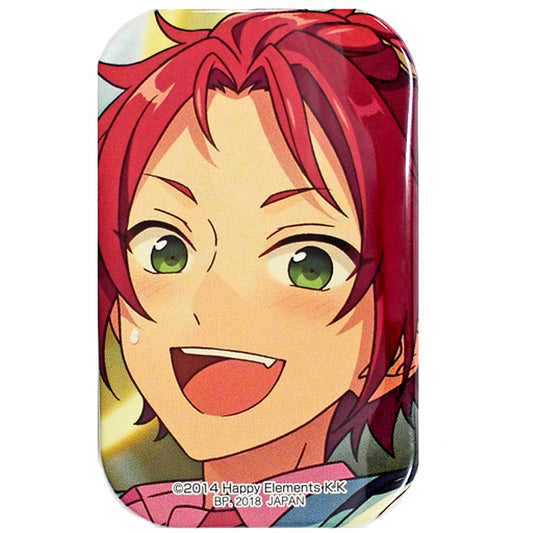 Mao Isara Square Badge Amusement Ichiban Cafe & Ice Ensemble Stars! Vol.1 Drink Set & Ice Set Order Bonus [USED]