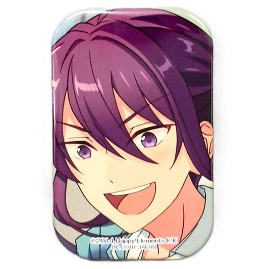 Souma Kanzaki Ensemble Stars! Amusement Ichiban Cafe & Ice Vol.1 Square Can Badge Drink Set / Ice Set Order Privilege Can Badge [USED]