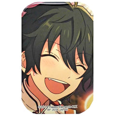 Ensemble Stars! Mika Kagehira Square Can Badge Amusement Ichiban Cafe & Ice Vol.1 Limited Drink Set / Ice Set Order Privilege Buttons [USED]