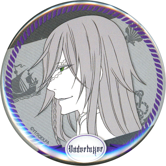 Undertaker Trading Button Black Butler Book of the Atlantic Aurora Society Phoenix Banquet [USED]