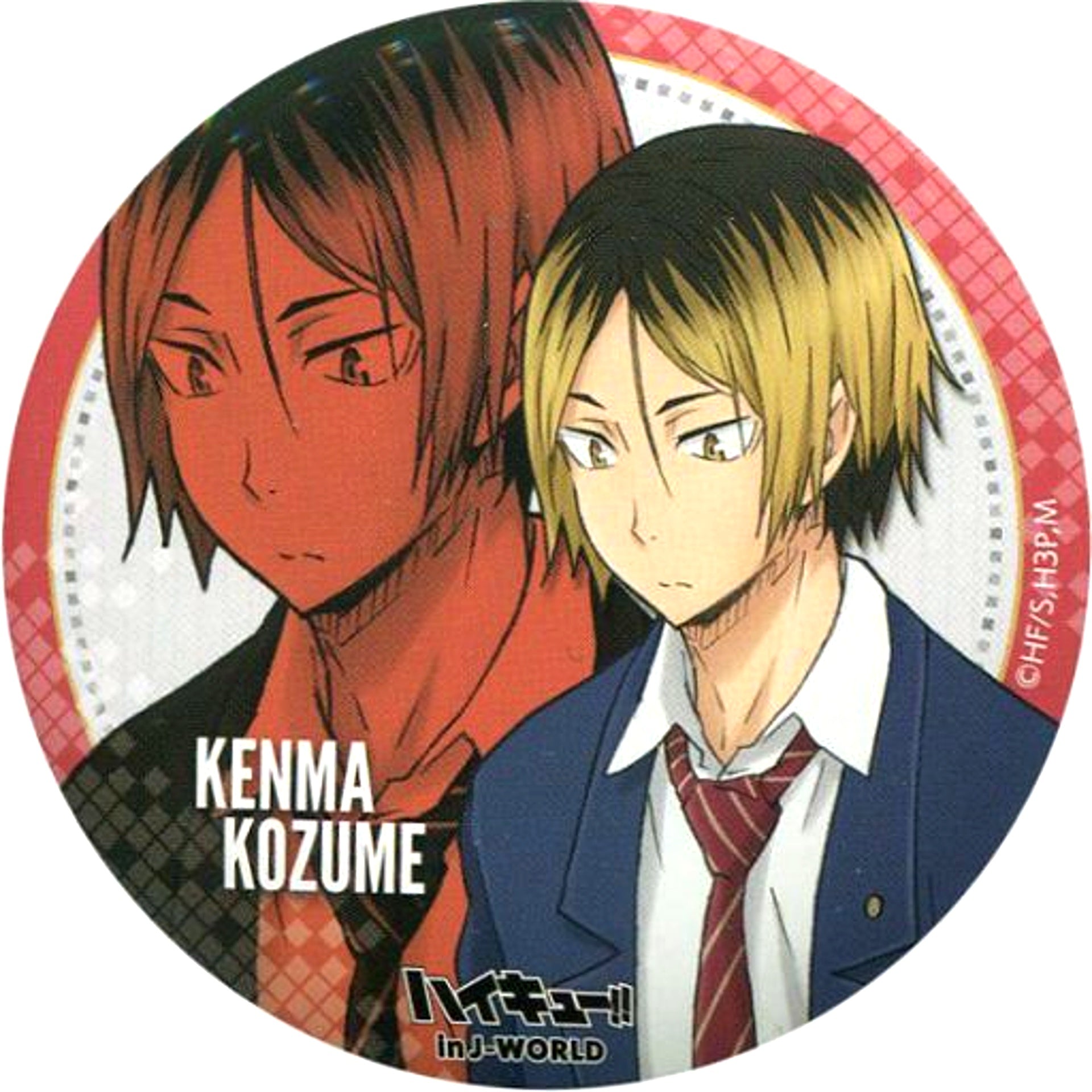 Kenma Kozume Haikyu!! 75mm Button Break Time in J-WORLD TOKYO [USED]