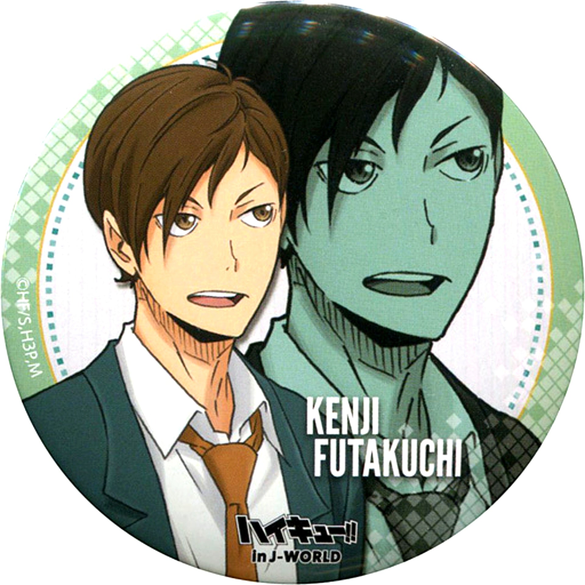 Kenji Futakuchi Haikyu!! 75mm Button Break Time in J-WORLD TOKYO [USED]