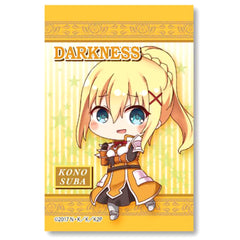 KonoSuba: God's Blessing on This Wonderful World! 2 Darkness Tekutoko Big Square Can Badge Buttons [USED]