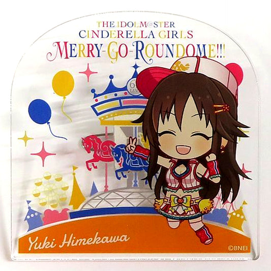 Yuki Himekawa Official Produce Badge The Idolmaster Cinderella Girls 6th Live Merry-Go-Roundome!!! [USED]