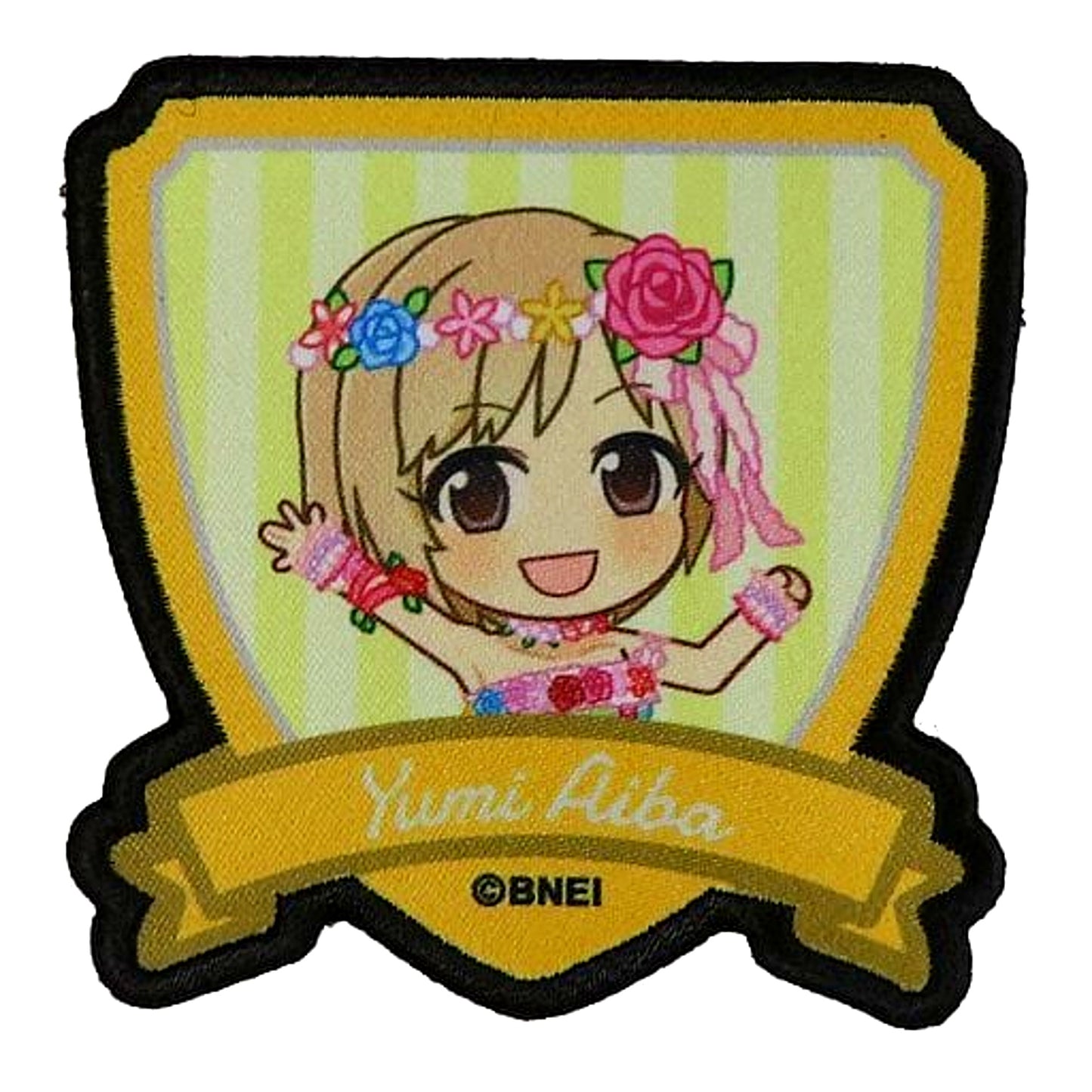 Yumi Aiba Official Patch Badge The Idolmaster Cinderella Girls 6th Live Merry-Go-Roundome!!! [USED]