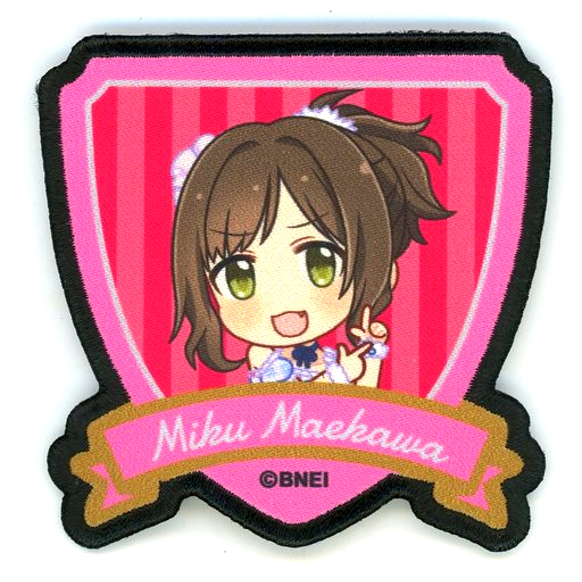 Miku Maekawa Official Patch Badge The Idolmaster Cinderella Girls 6thLIVE MERRY-GO-ROUNDOME [USED]