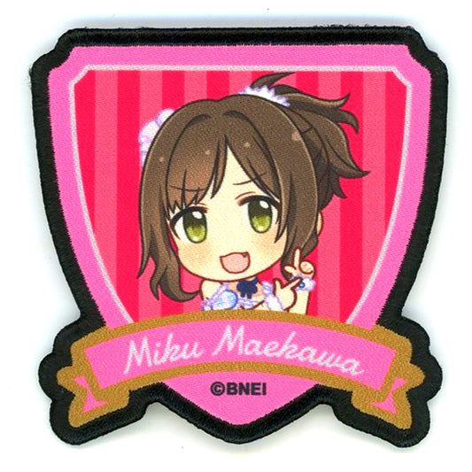 Miku Maekawa Official Patch Badge The Idolmaster Cinderella Girls 6thLIVE MERRY-GO-ROUNDOME [USED]