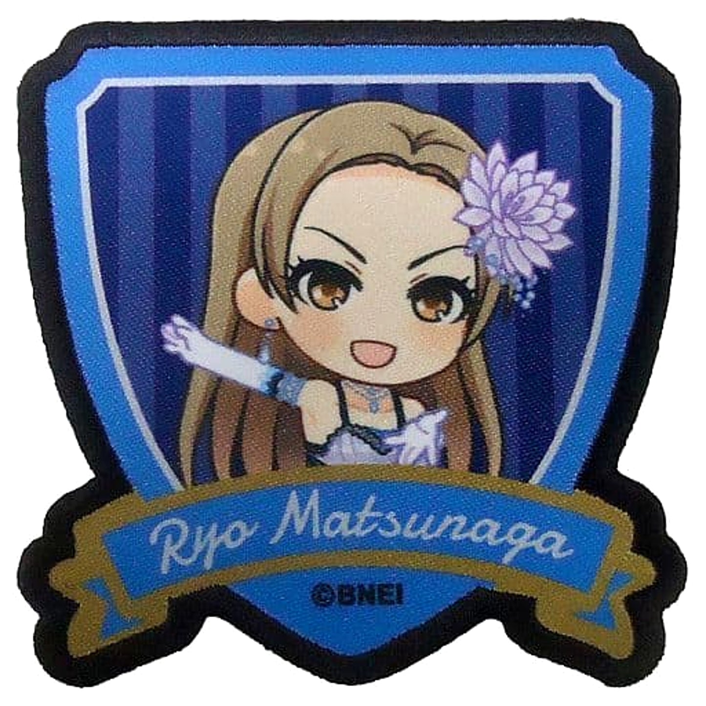 Ryo Matsunaga THE IDOLM@STER Cinderella Girls Official Patch Badge 6th Live Merry-Go-Roundome!!! Limited [USED]