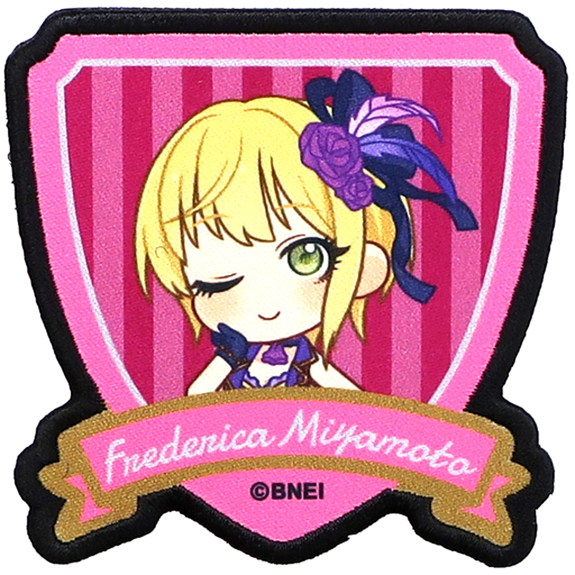 Frederica Miyamoto THE IDOLM@STER CINDERELLA GIRLS 6thLIVE MERRY-GO-ROUNDOME!!! Official Patch Button [USED]