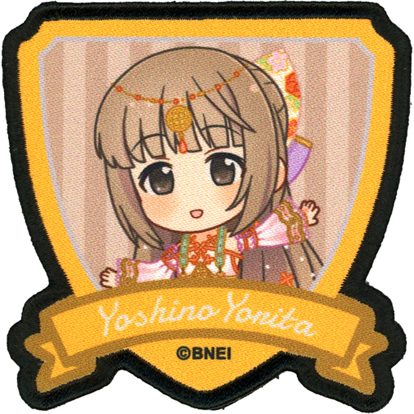 Yoshino Yorita Official Patch Badge The Idolmaster Cinderella Girls 6thLIVE MERRY-GO-ROUNDOME [USED]