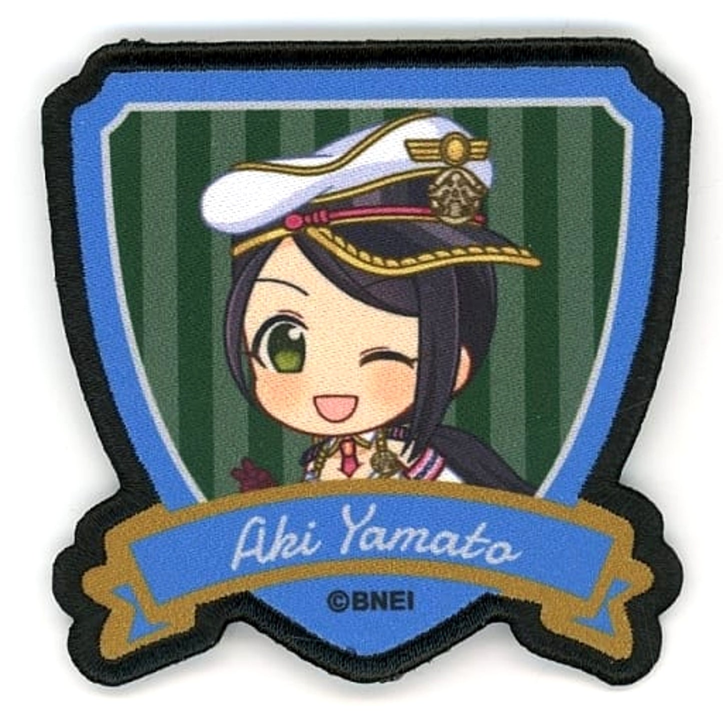 THE IDOLM@STER Cinderella Girls Aki Yamato Official Patch Badge 6th Live Merry-Go-Roundome!!! Limited Buttons [USED]