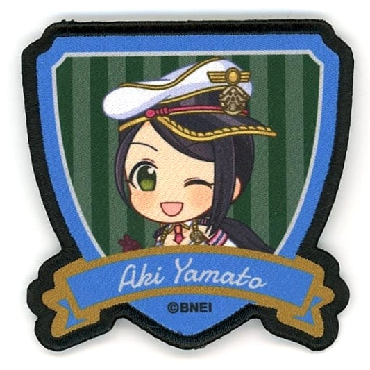 THE IDOLM@STER Cinderella Girls Aki Yamato Official Patch Badge 6th Live Merry-Go-Roundome!!! Limited Buttons [USED]