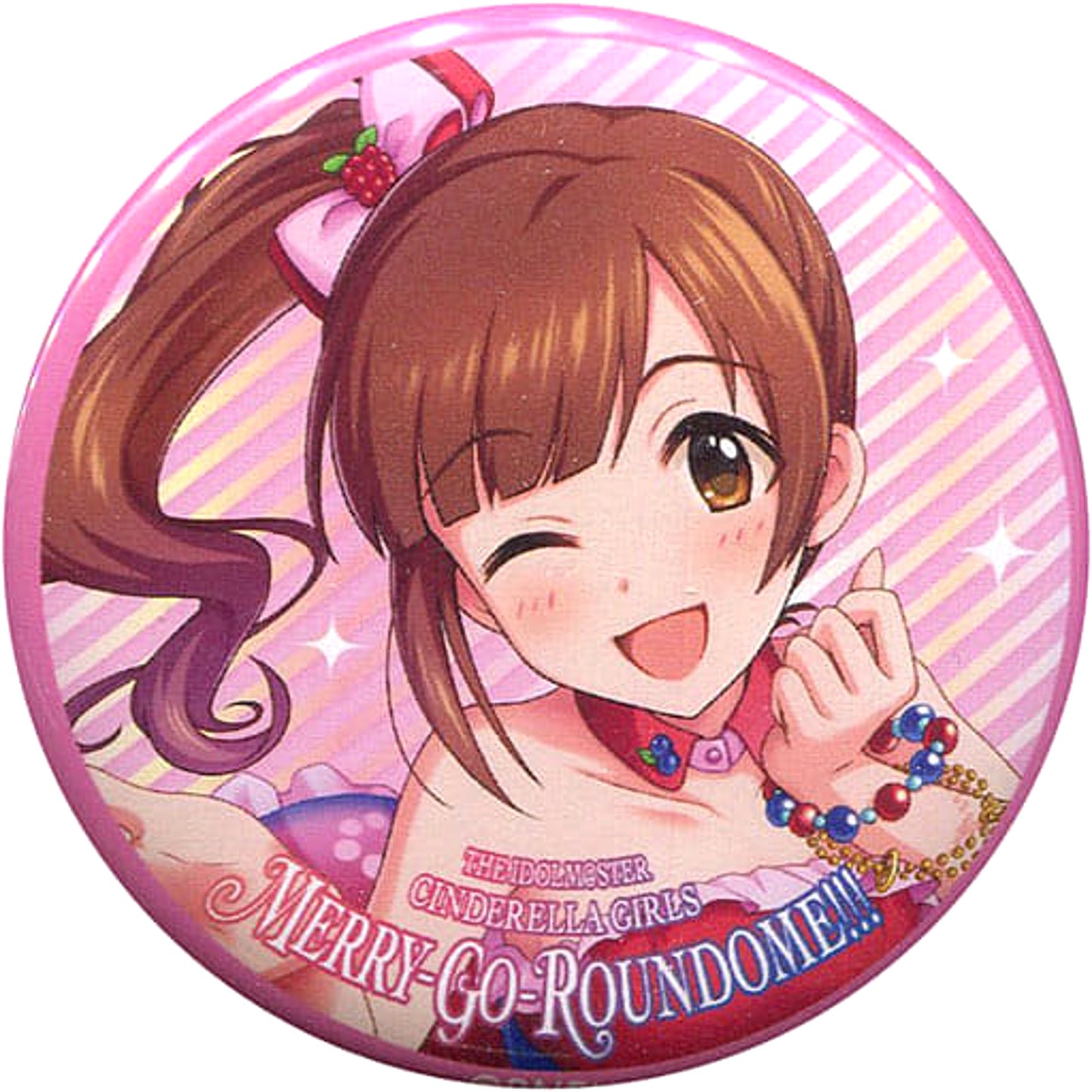 Kyoko Igarashi THE IDOLM@STER Cinderella Girls Official Random Button Cute 6th Live Merry-Go-Roundome!!! Limited [USED]
