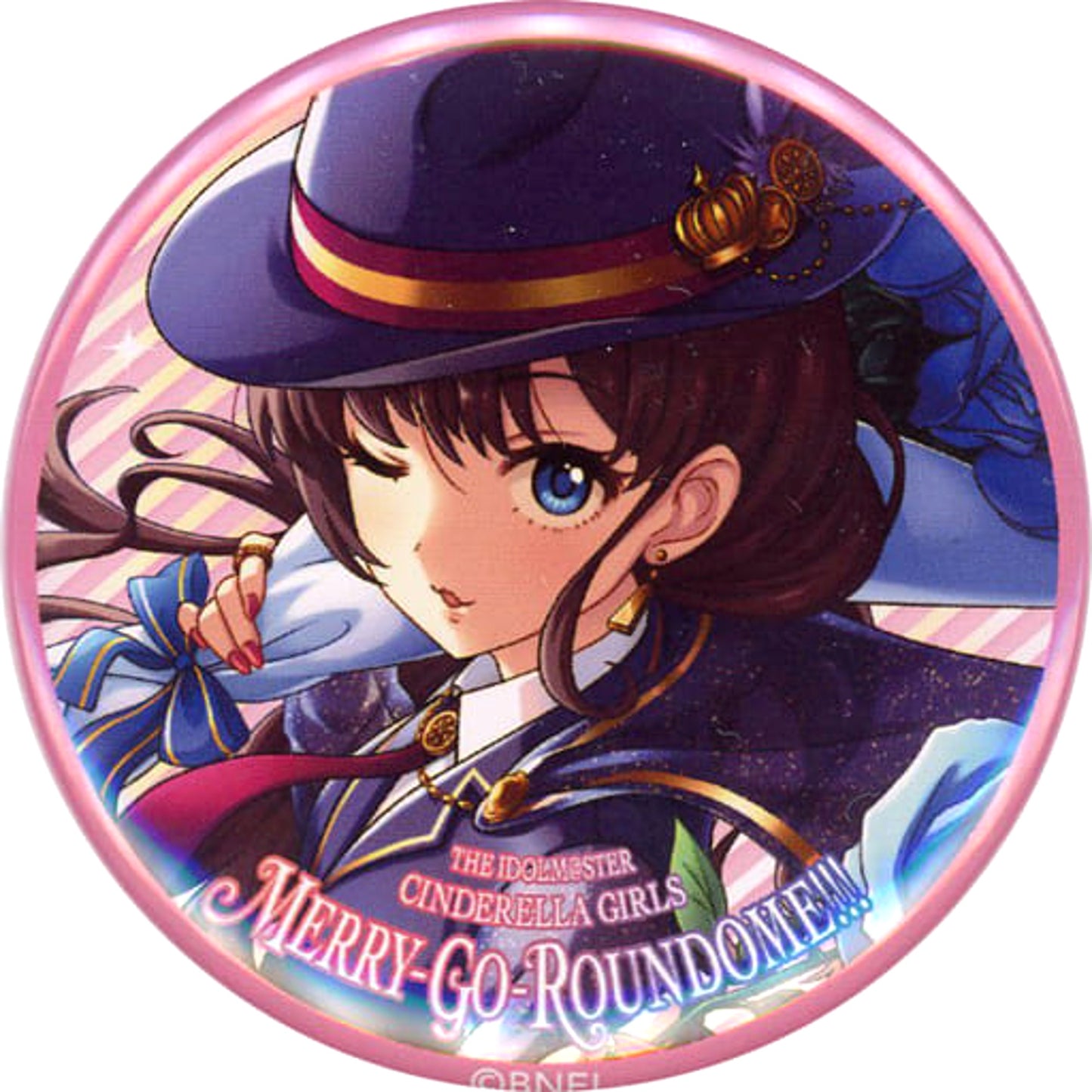 Shiki Ichinose THE IDOLM@STER Cinderella Girls Official Random Button Cute 6th Live Merry-Go-Roundome!!! Limited [USED]