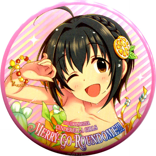 Miho Kohinata THE IDOLM@STER CINDERELLA GIRLS 6thLIVE MERRY-GO-ROUNDOME!!! Official Trading Button Cute [USED]