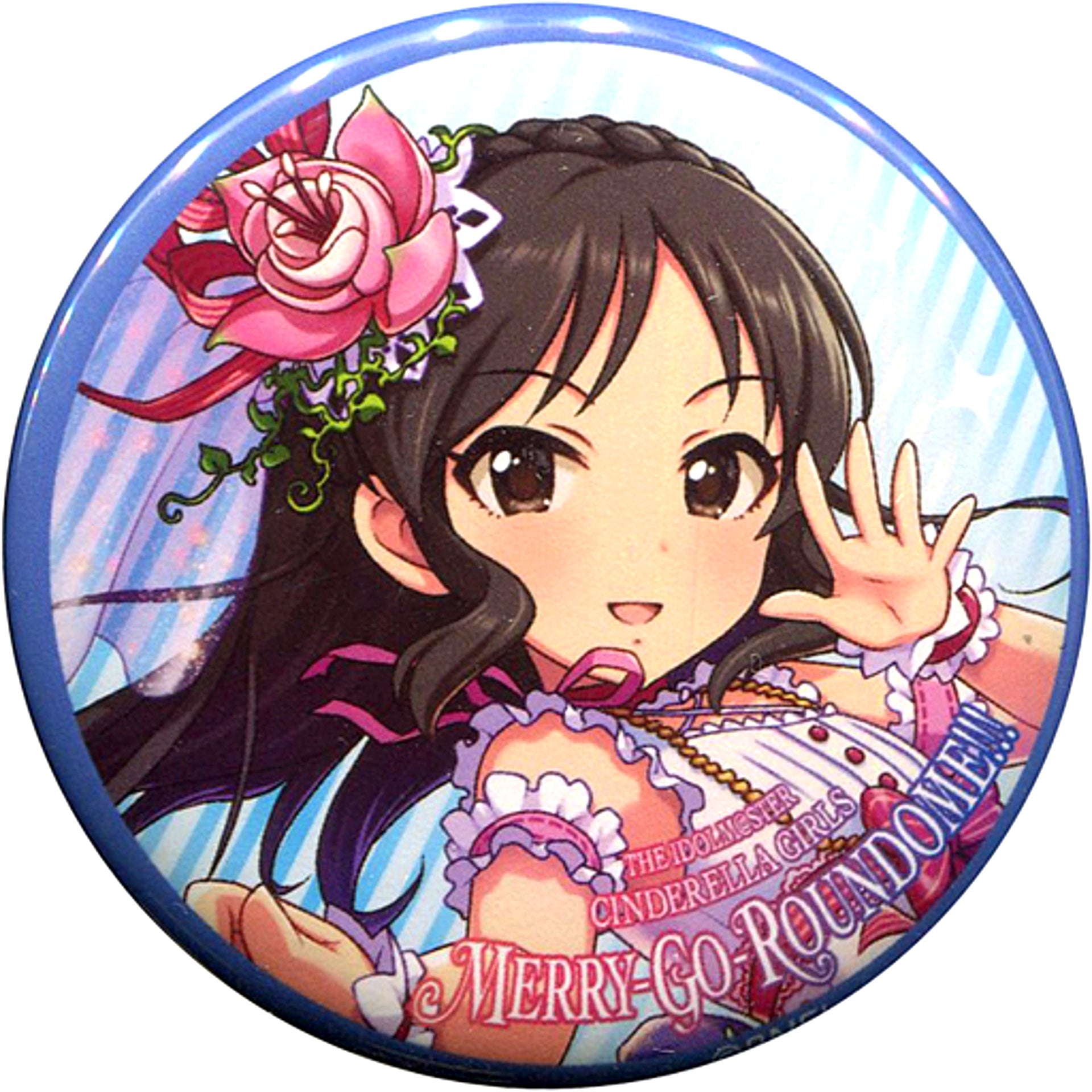 Arisu Tachibana The Idolmaster Cinderella Girls 6th Live Merry-Go-Roundome!!! Official Trading Badge Cool [USED]