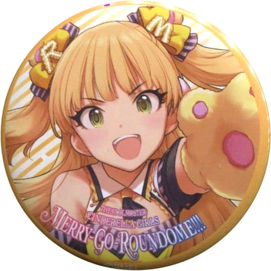 Rika Jougasaki THE IDOLM@STER Cinderella Girls Official Random Button Passion 6th Live Merry-Go-Roundome!!! Limited [USED]