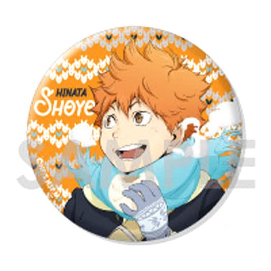 Haikyu!! Shoyo Hinata Trading Can Badge Autumn & Winter Buttons [USED]
