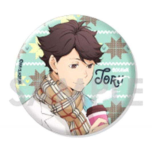 Haikyu!! Toru Oikawa Trading Can Badge Autumn & Winter Buttons [USED]