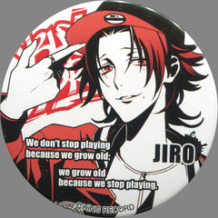 Hypnosis Mic: Division Rap Battle Jiro Yamada Trading Can Badge amiami Limited Buttons [USED]