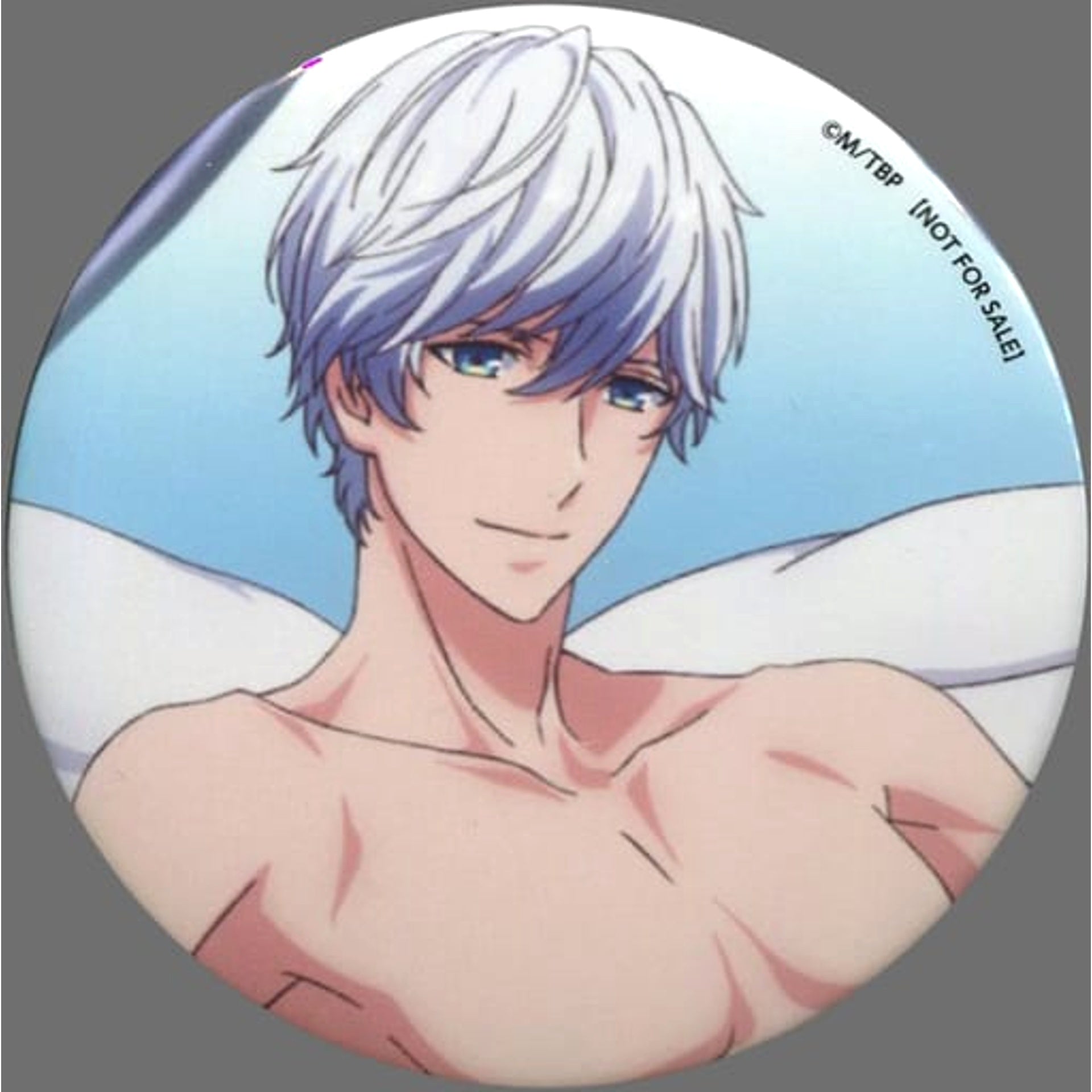B-Project: Kodou Ambitious Kitakado Tomohisa Naked Can Badge BRILLIANT*PARTY Exclusive Event Official Goods Set Bonus Exclusive to Preorders and Early Sales Buttons [USED]