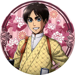 Attack on Titan Ellen Yeager Can Badge Cafe Attack on Titan in Sweets Paradise Limited Buttons [USED]