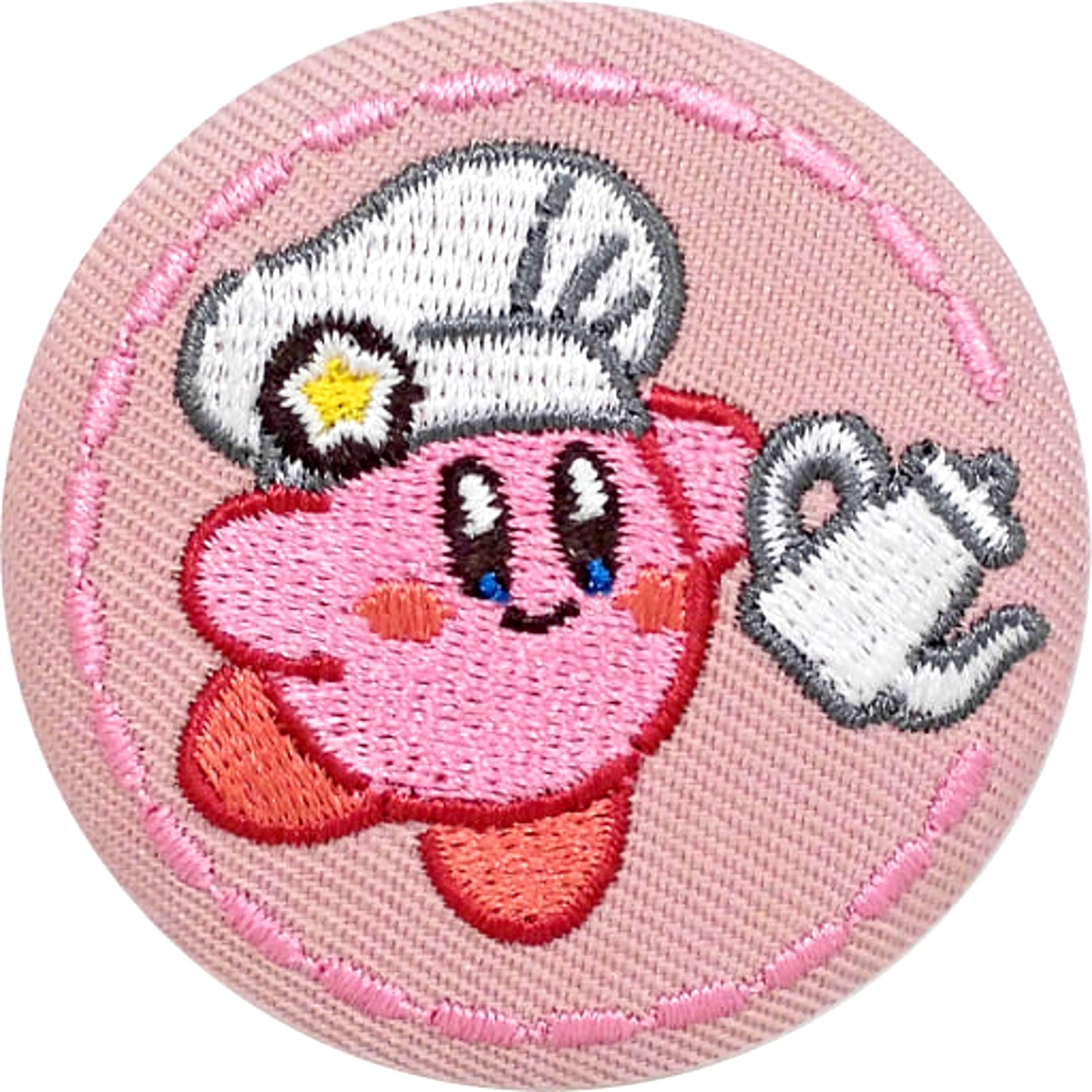 Kirby Pot Kirby Embroidery Badge Collection Kirby Cafe 2018 Limited [USED]