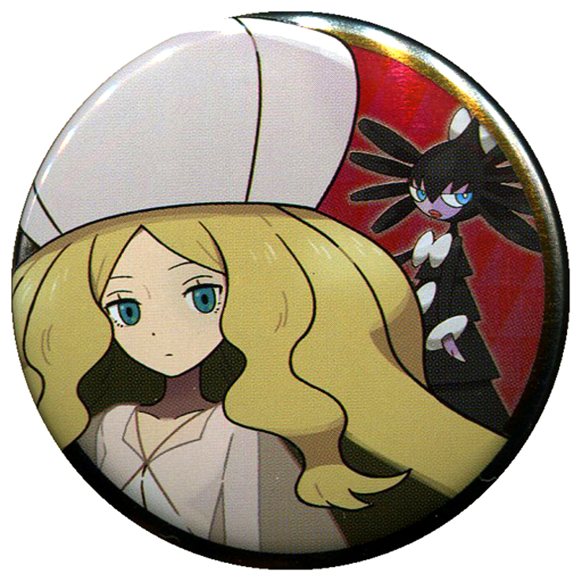 Caitlin & Gothitelle Pokemon Button Collection Unova B Pokemon Center Limited [USED]