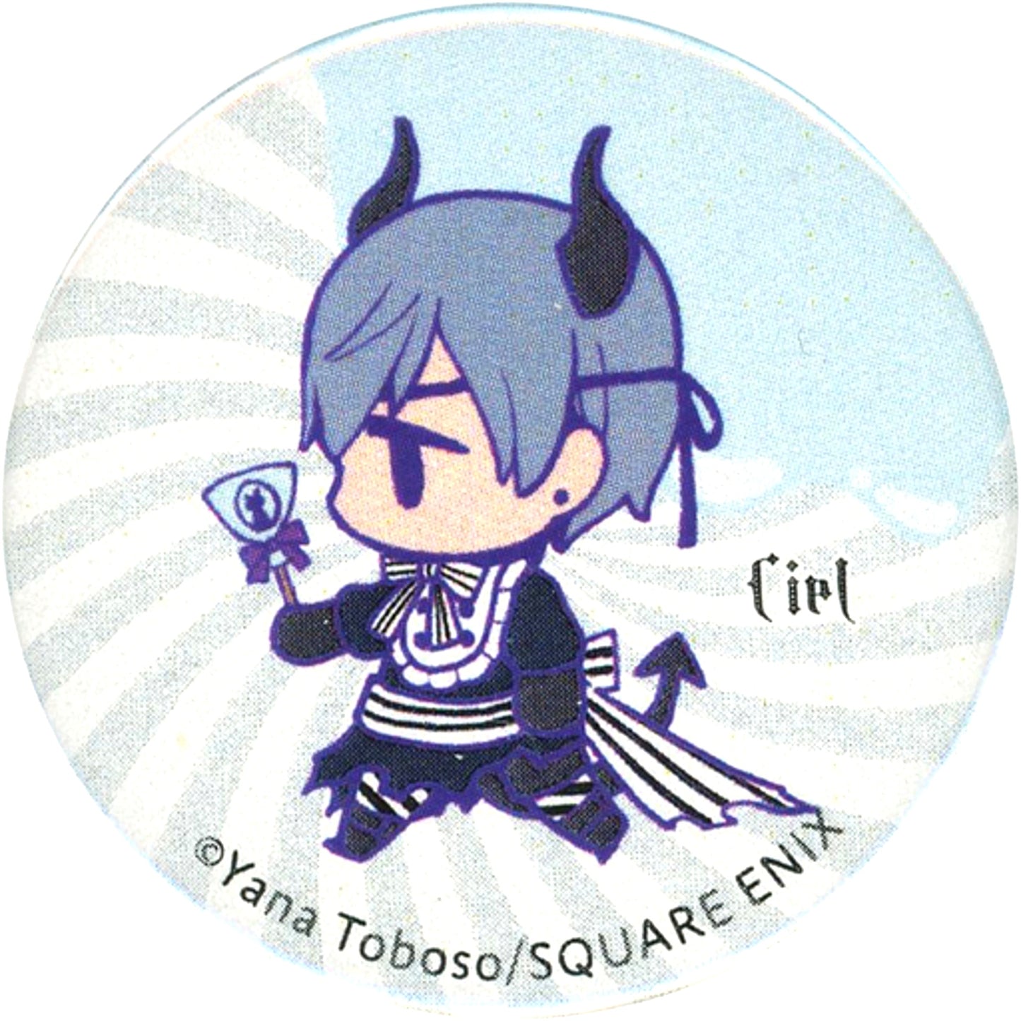 Ciel Phantomhive Halloween Button Black Butler Funtom Cafe Halloween Party [USED]