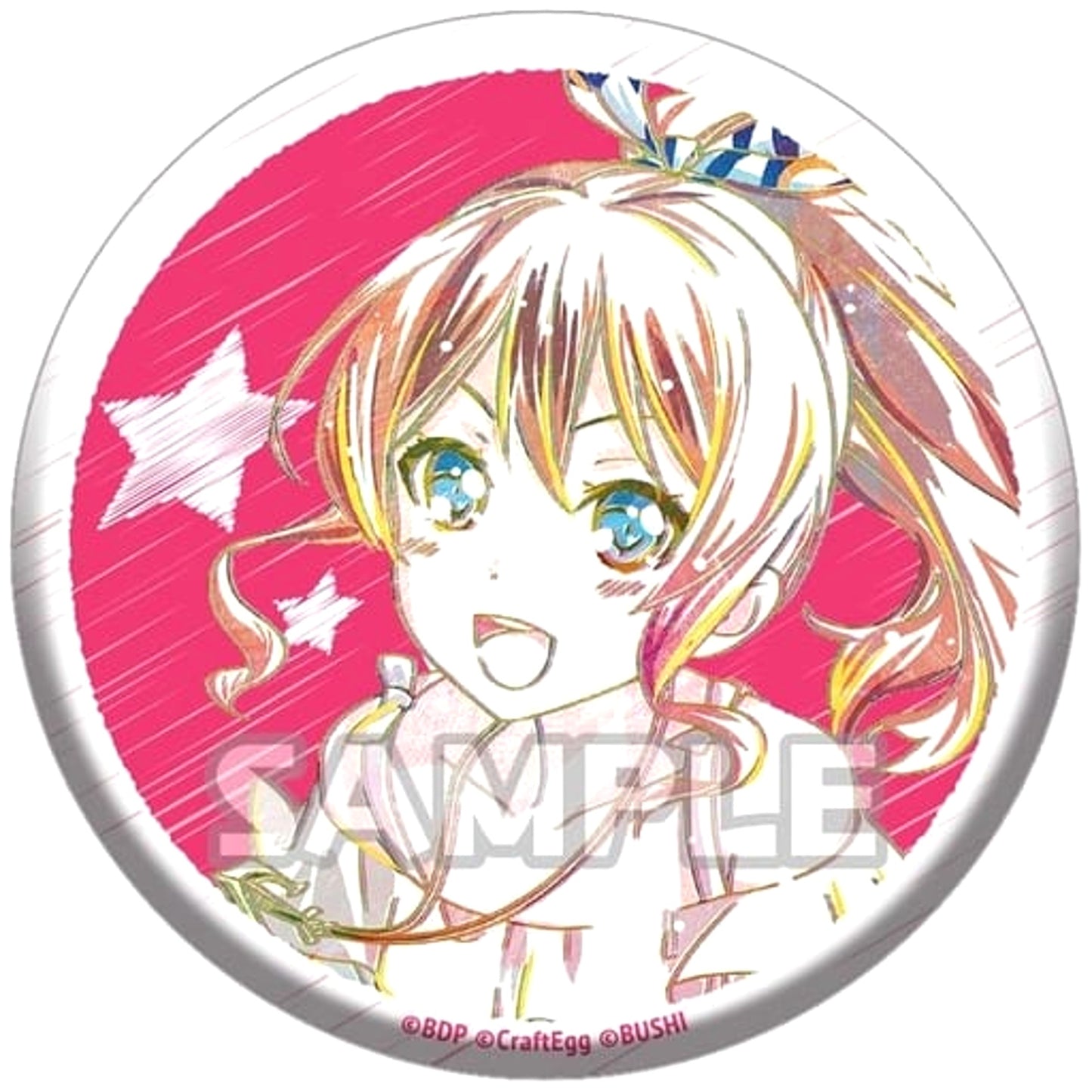 BanG Dream! Girls Band Party! Saya Yamabuki Ani-Art Trading Can Badge Buttons [USED]