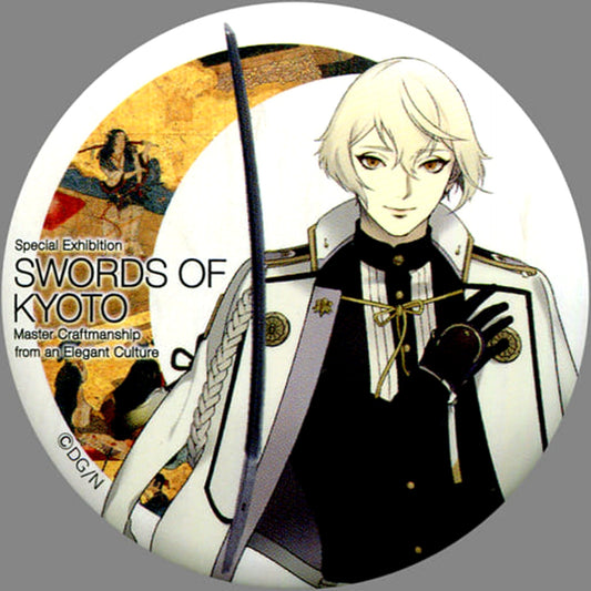 Higekiri Touken Ranbu ONLINE Trading Japanese Paper Style Button B BOX Kyoto National Museum Special Exhibition Kyoto Katana: Craftsmanship And Elegant Heart Limited [USED]