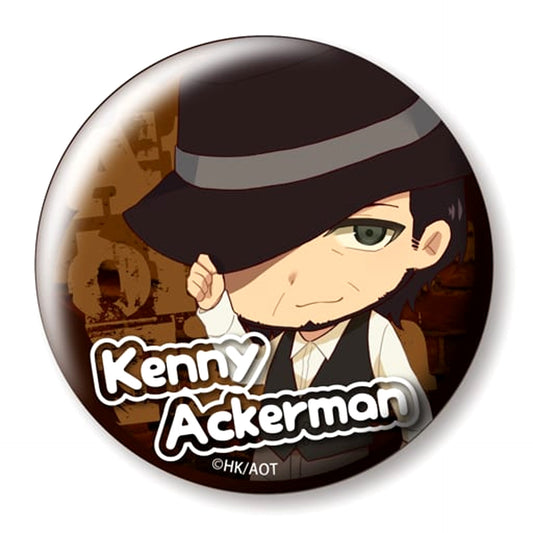 Attack on Titan Kenny Ackerman Can Badge Buttons [USED]