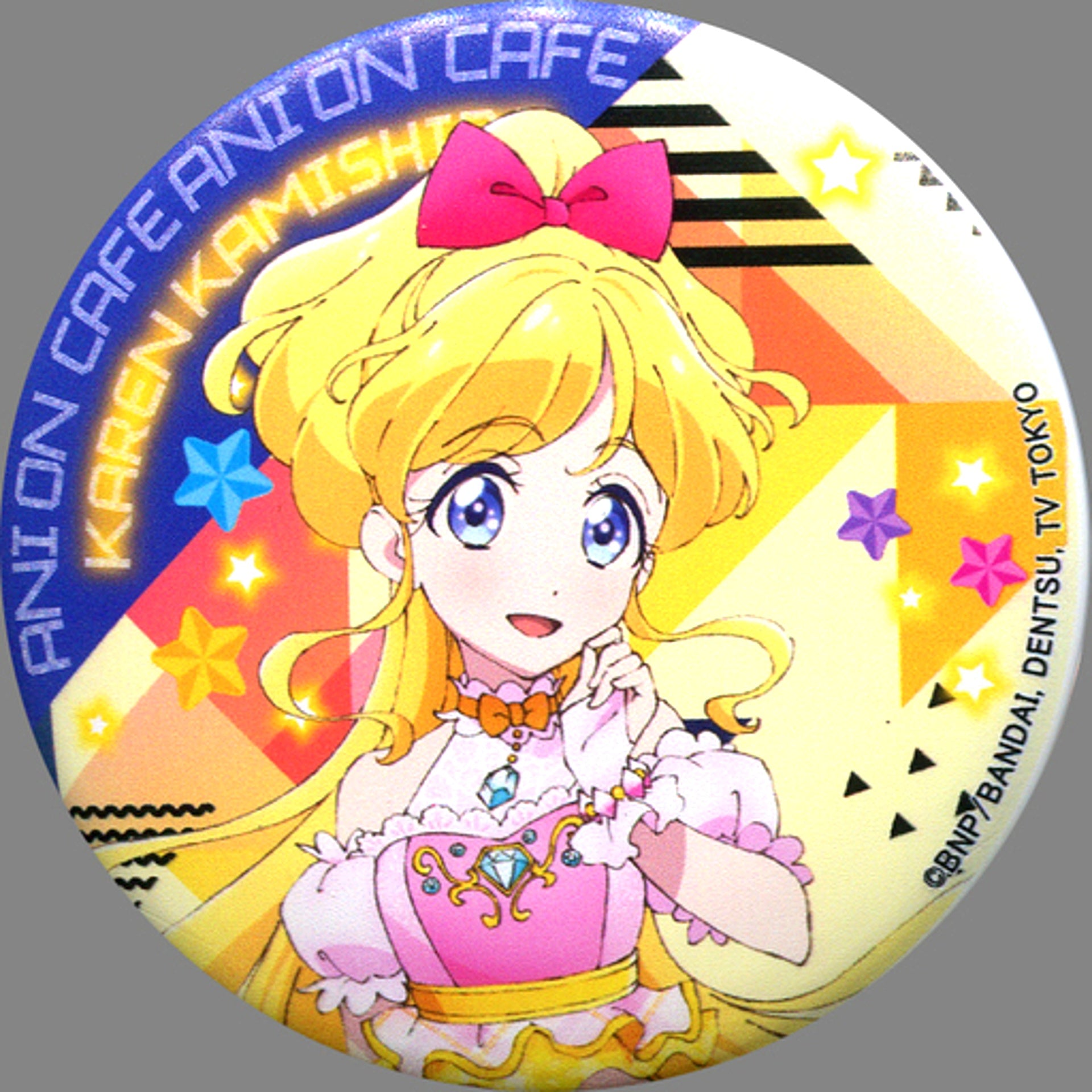 Karen Kamishiro Mag Badge 4 Aikatsu! Series x AniON STATION Music Cafe Happy Halloween [USED]